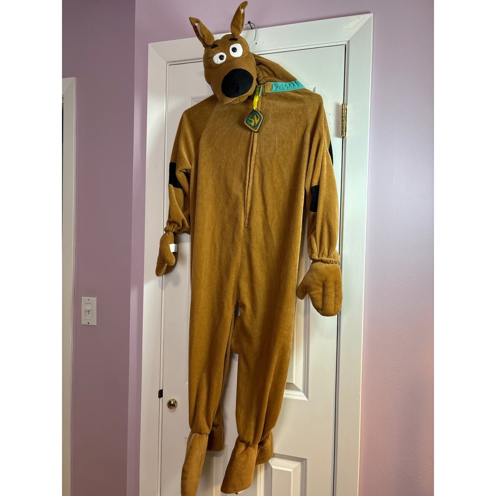 Rubies Kids Scooby-Doo Plush Jumpsuit Costume Brown Medium #702294